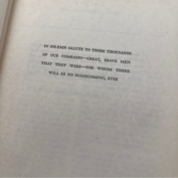 Brave Men Ernie Pyle Vintage Brown Hardcover Book 1944 Rationed Paper - Picture 9 of 11